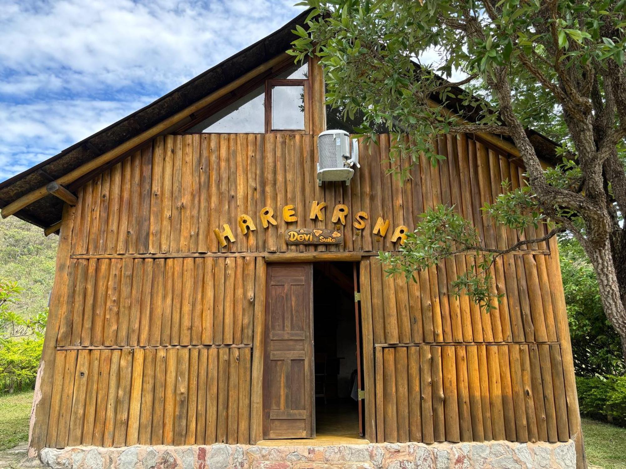 Alto Paraíso de Goiás Cachoeira E Pousada Paraiso Dos Pandavas מראה חיצוני תמונה