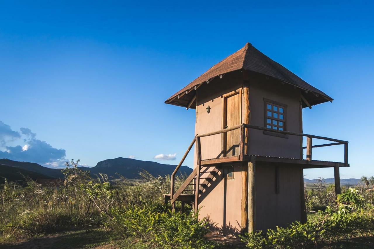 Alto Paraíso de Goiás Cachoeira E Pousada Paraiso Dos Pandavas מראה חיצוני תמונה